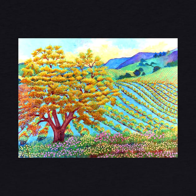 Napa Valley California wine lover vineyard by Fantasyart123